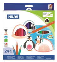 Kredki ołówkowe Milan 24kol